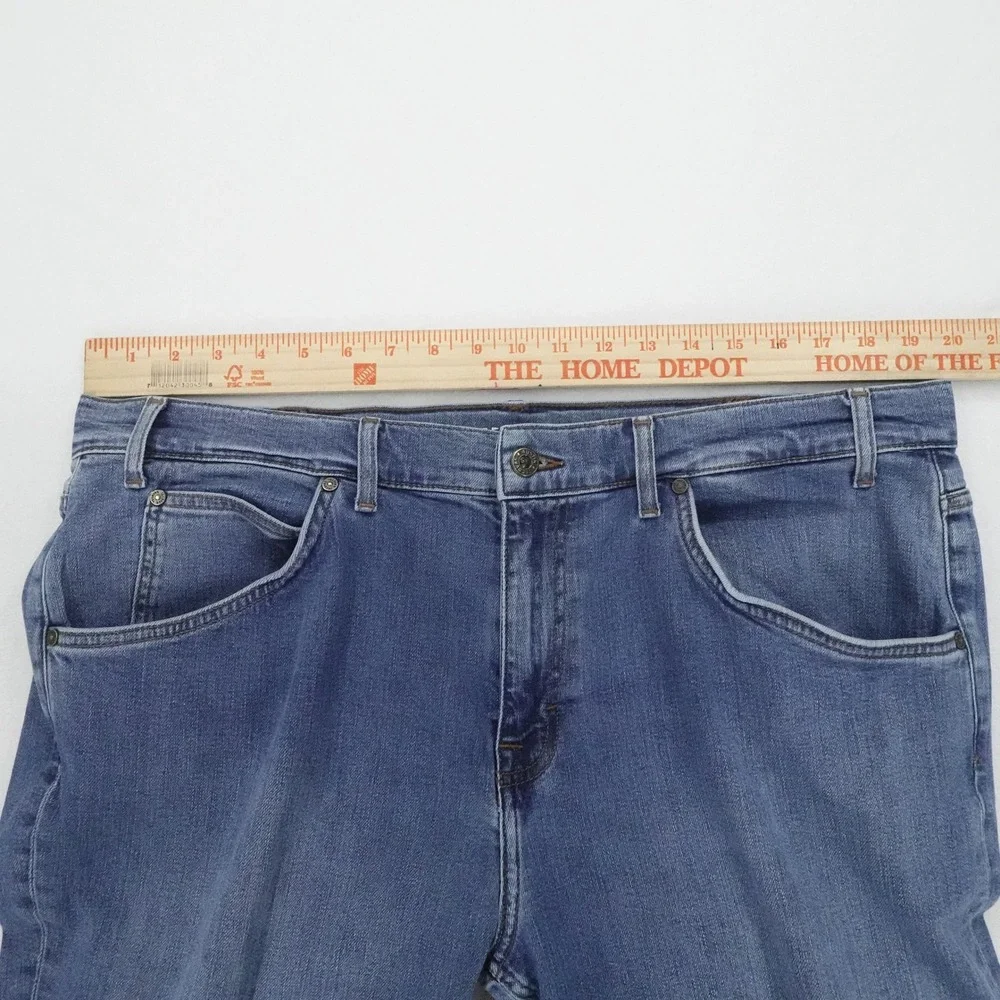 Tecovas Jeans Mens 38x34 Medium Wash Blue Stretch Denim Western Workwear